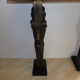 Console en marbre sur pieds lions