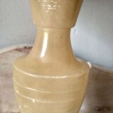 Old marbled stone lamp base