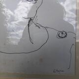Drawing by Louis Latapie, circa 1960