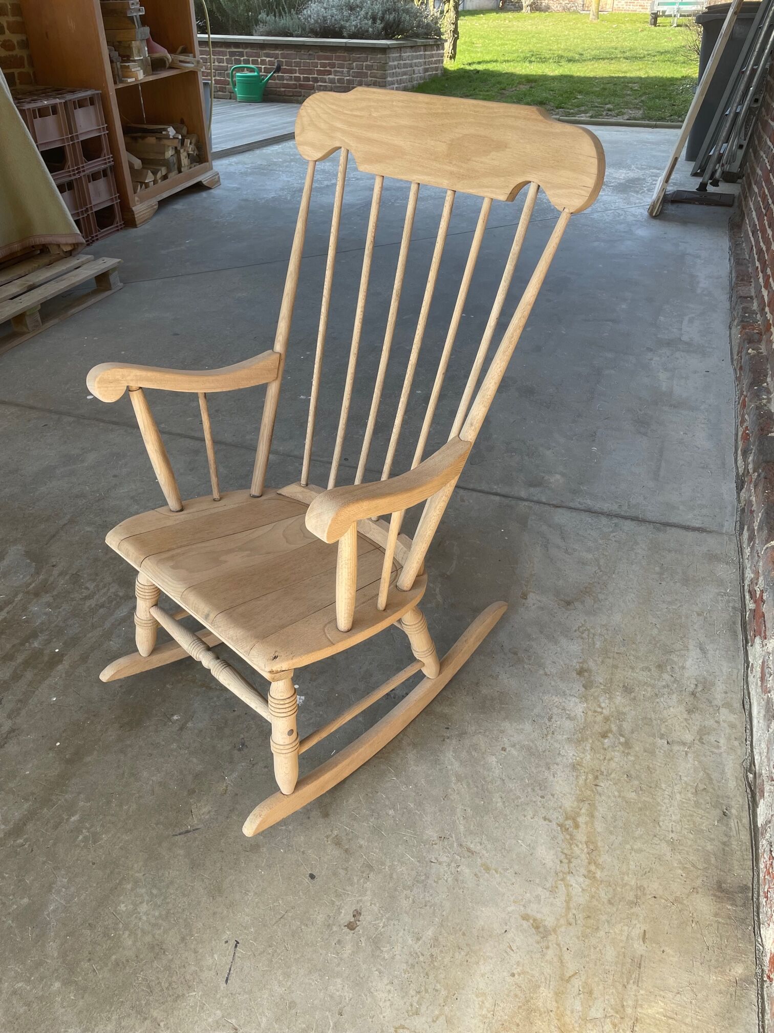 Scandinavian rocking chair