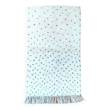 Moroccan rug with black spots 95x170 cm