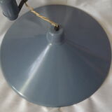 Suspension enamelled sheet metal rises drop vintage blue