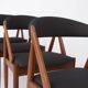 Set of 4 Kai Kristiansen model 31 chairs danish 1960s