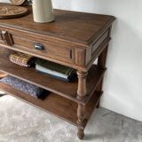 Oak console drapery 1950