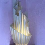 Georgia Jacob, Corolle Series Sculptural Modernist Handkerchief Lamp Base, 1980s-90s, French