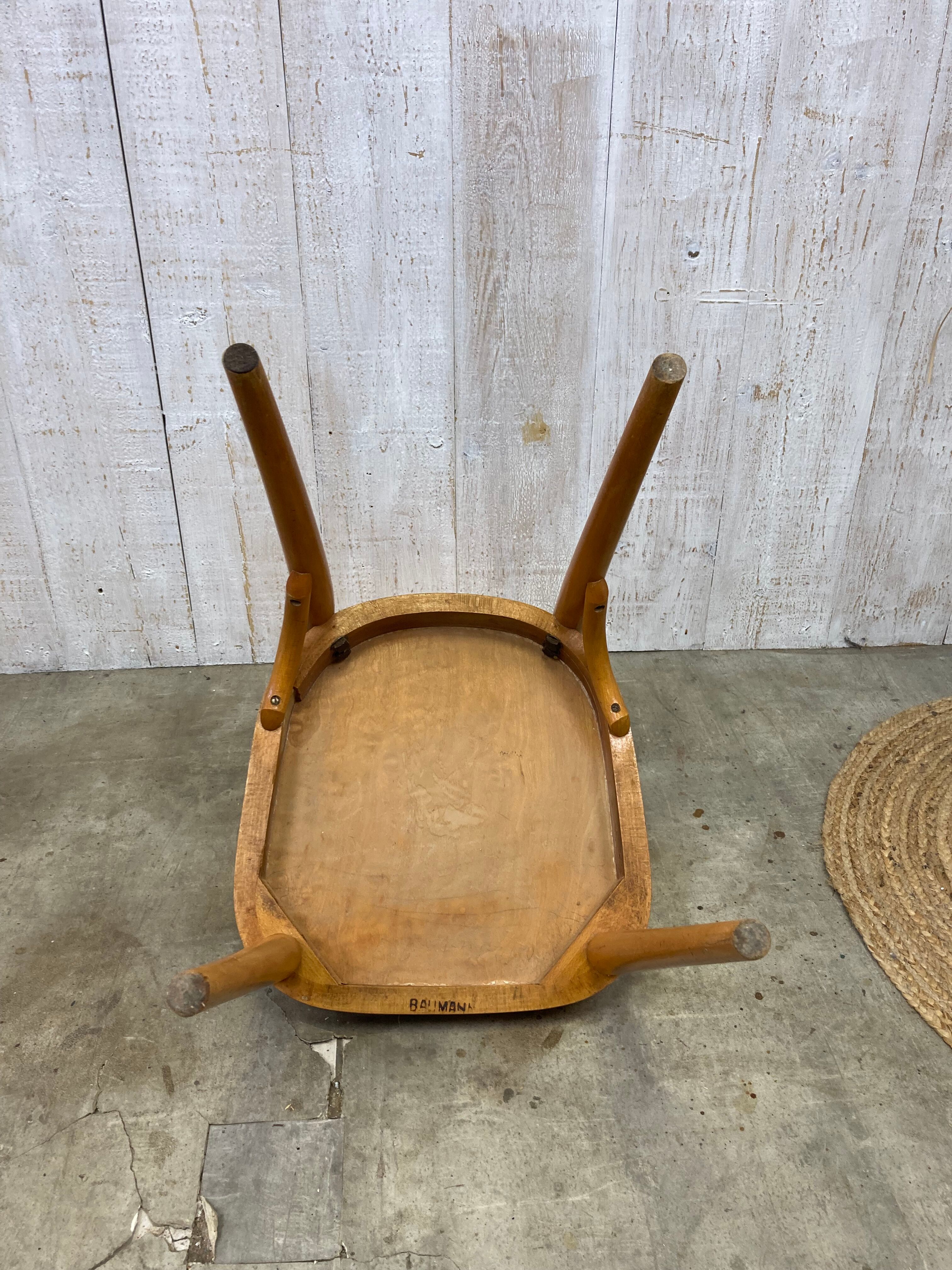 Vintage Baumann bistro chair