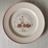 Assiettes Art nouveau Primula