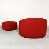 Pumpkin and ottoman chair by Pierre Paulin for Ligne Roset, 2008