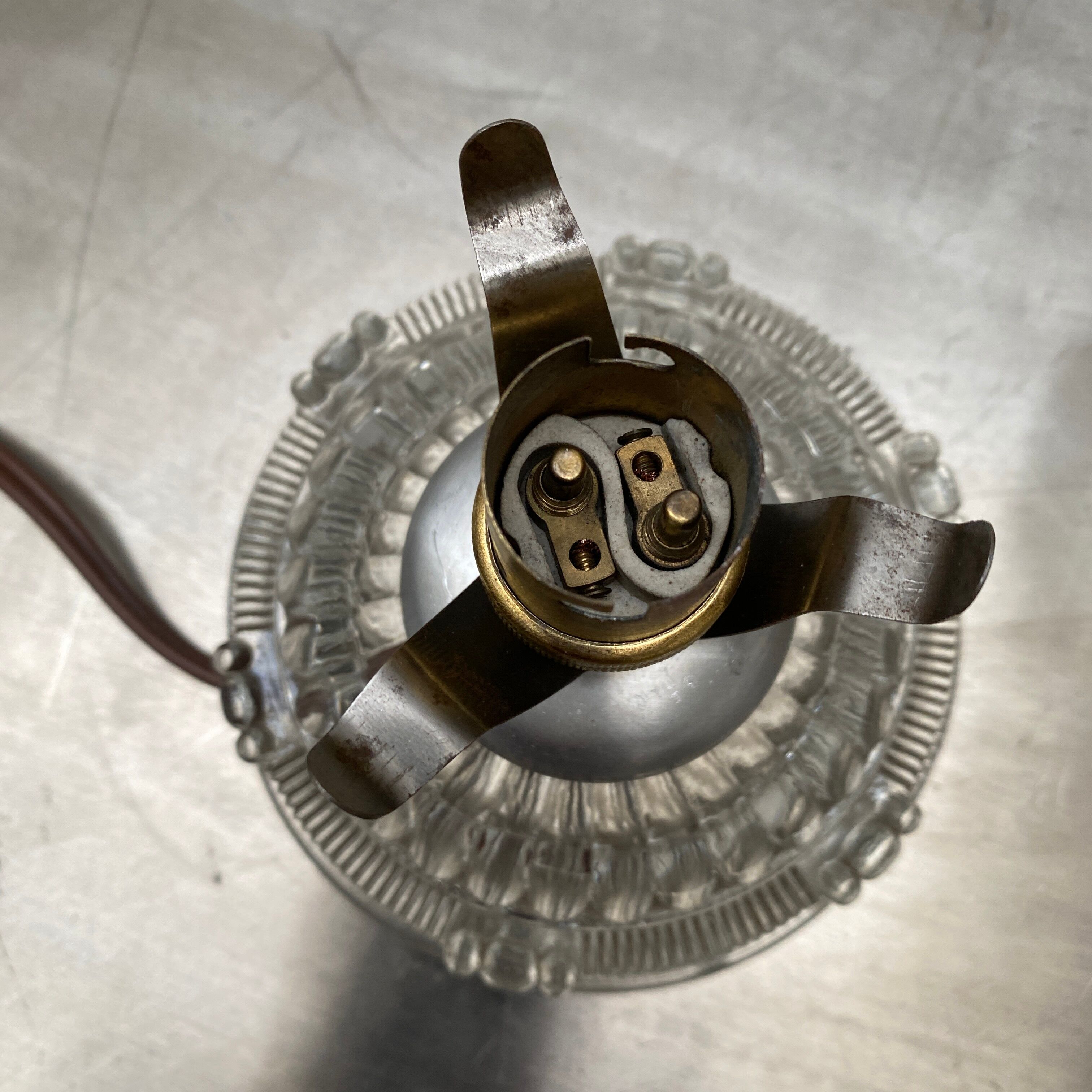 Former art-deco bedside lamp