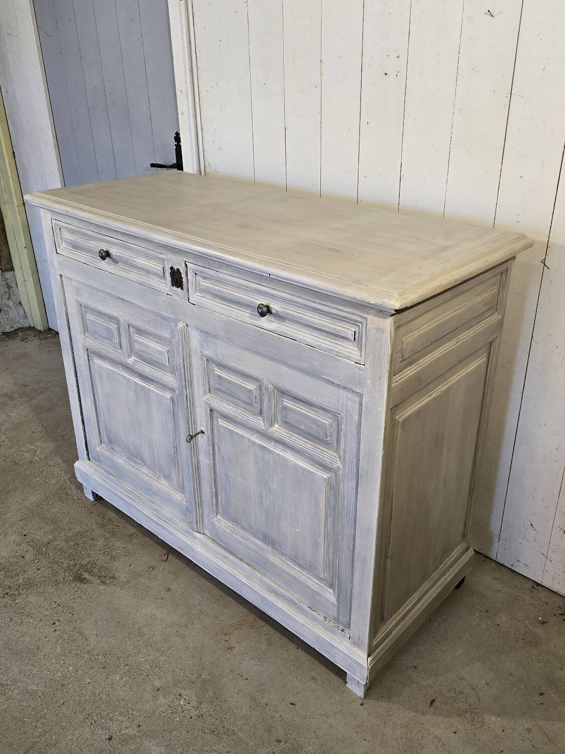 Louis Philippe style 2-door, 2-drawer sideboard