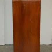 Wooden buffet TV in yew Abbey Craft Mid-Century Modern Sheraton details