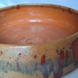 Vintage signed ceramic large plate