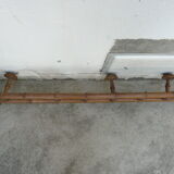 bamboo coat holder Napoleon III 4 hooks