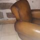 Fauteuil club cuir