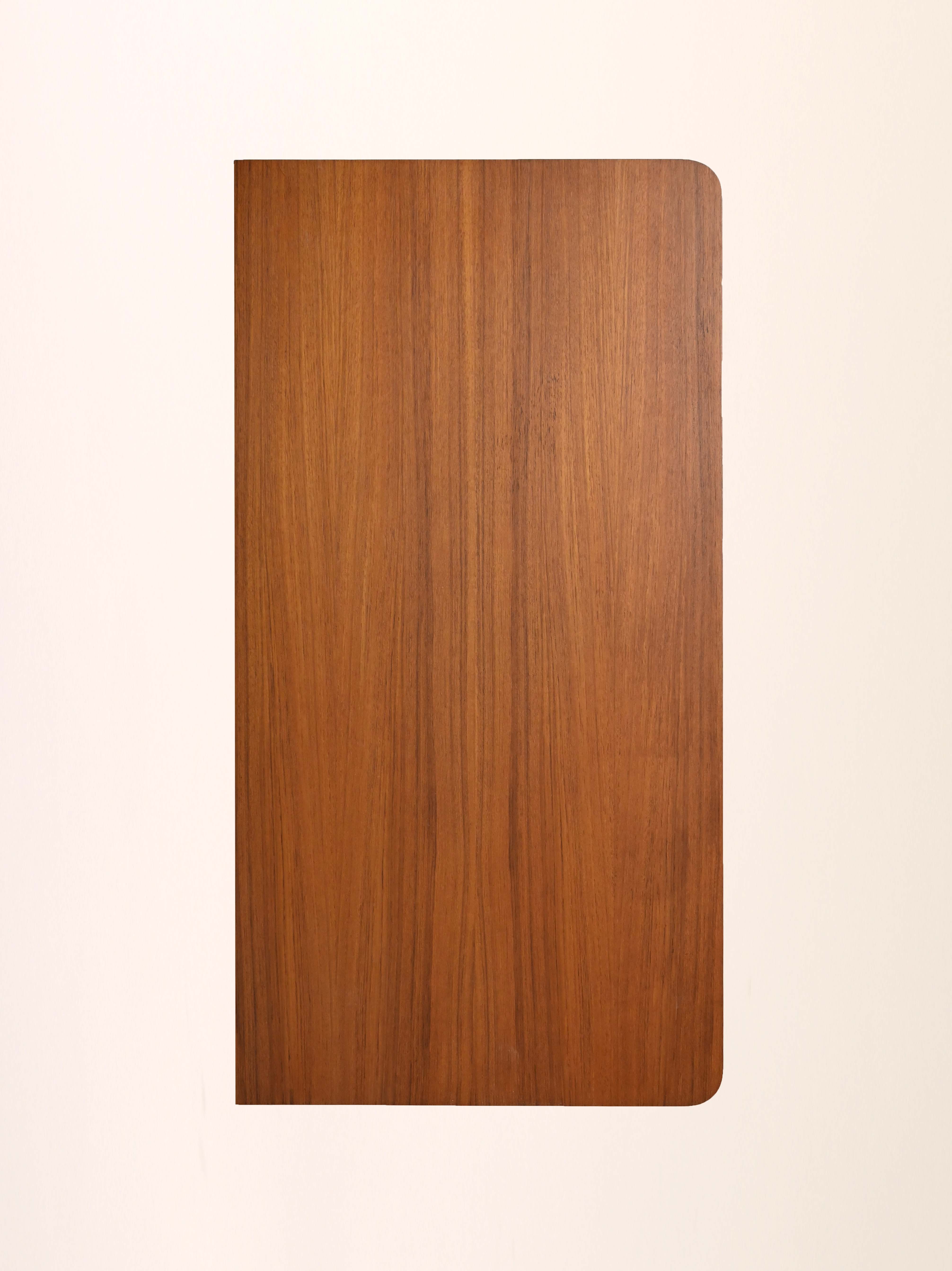 Vintage teak dresser with four drawers