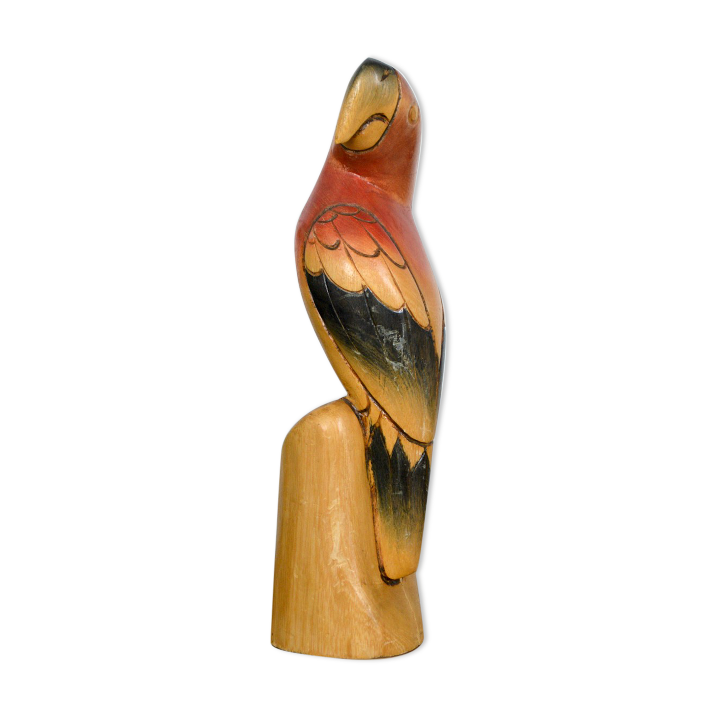 Wooden parrot