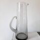Holmegaard Per Lutken smoked gray glass carafe