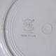 8 flat plates Moulin des Loups model red stone