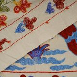 Hand-knotted rug, vintage Turkish rug 50x98 cm