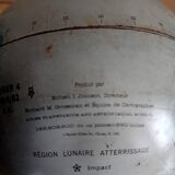 Vintage lunar globe