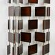 Wooden and brass screen