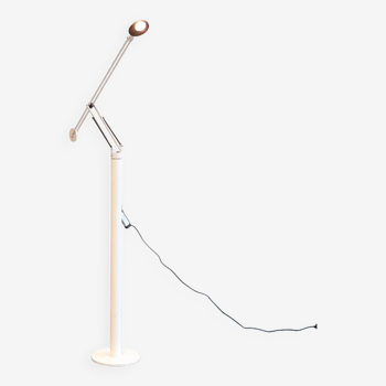 Design floor lamp with counterweight 1980