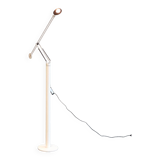 Design floor lamp with counterweight 1980