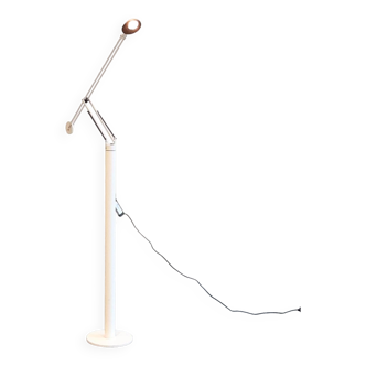 Design floor lamp with counterweight 1980