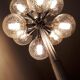 Sputnik floor lamp