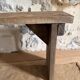 Wooden bedside table