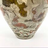 Vase « Meiji » laiton cloisonné, 1900s