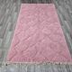 Handmade traditional Berber pink rug 250cm x 150cm