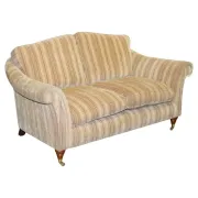 Westbury Vintage 2-Seater Sofa with Castor Feet by Parker Knoll
