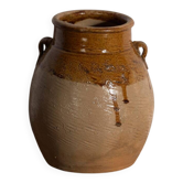 Ancient Chinese glazed stoneware vase – China, circa 1900