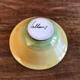 Salad bowl, ceramic dish Vallauris