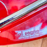 Lot 4 chairs Dal Segno red