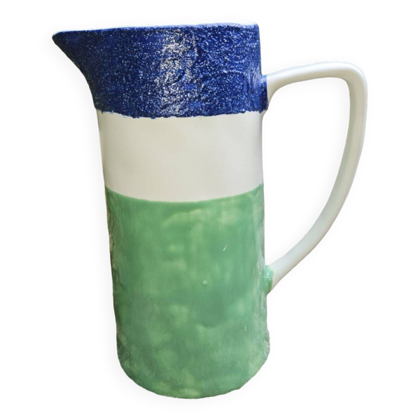 Vase ou Pichet Emaillé main