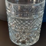 Set carafe and 6 whisky glasses years 60-70