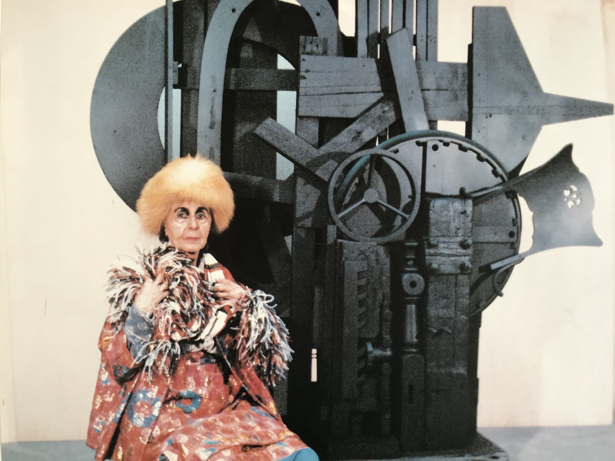 Exhibition poster of Louise Nevelson at the Galerie Claude Bernard, 1986
