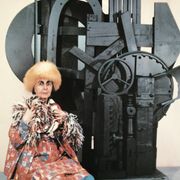 Exhibition poster of Louise Nevelson at the Galerie Claude Bernard, 1986
