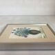 Petit tableau bouquet de fleurs huile sur carton signée