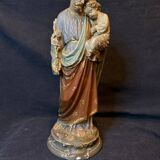 Plaster statue of Saint Joseph