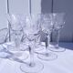 Series of 6 glasses in Vouvray