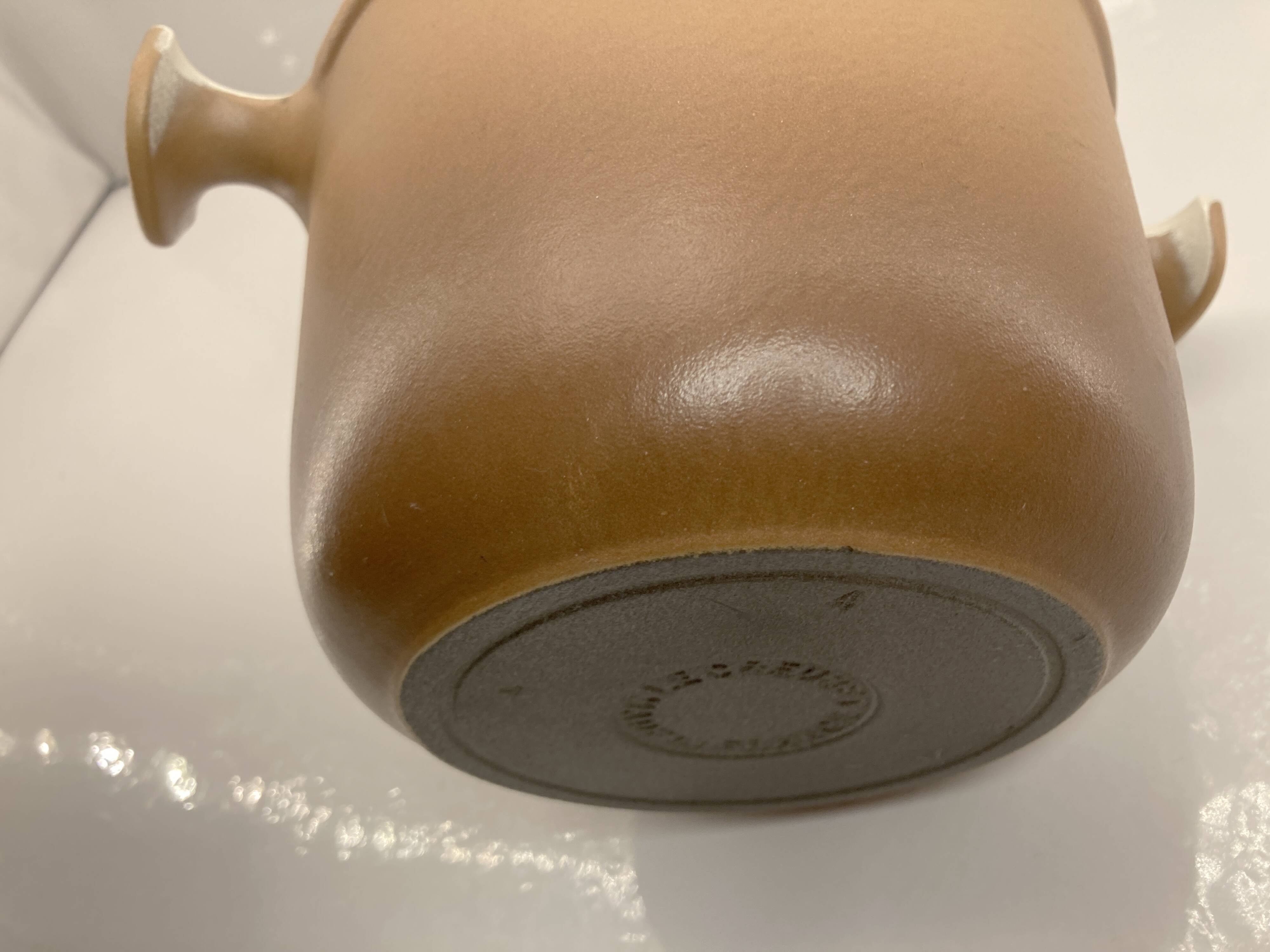 Enzo Mari for Le Creuset fondue set