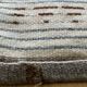 Vintage Swedish Wool Rya Rug Woven Handmade Signed S.L 1960s