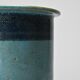 Small glazed ceramic pot by Menelika pottery, circa 1950.