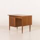 Scandinavian mid century teak desk with extension by Austvoll Møbelfabrikk,