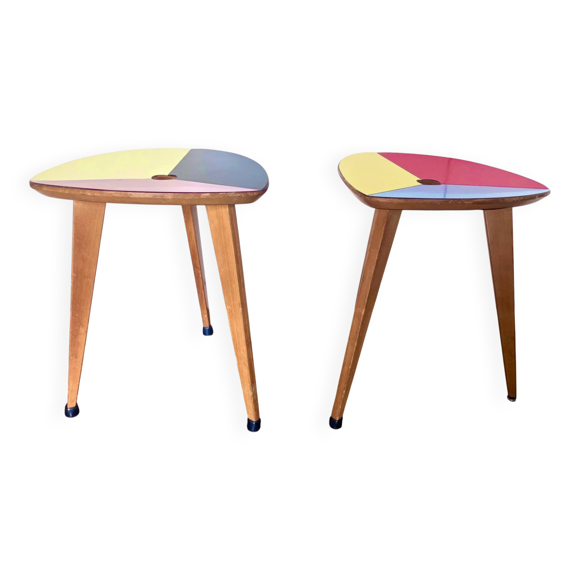 Tabourets vintage années 50