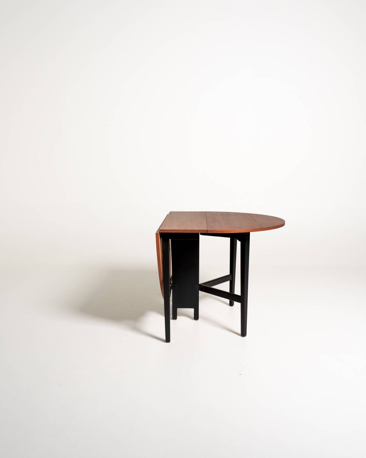 Swedish “Slagbord” folding teak table, 1960s