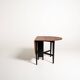 Swedish “Slagbord” folding teak table, 1960s
